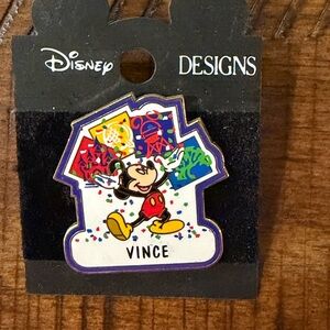 Disney Colorful Mickey Mouse Celebration Pin